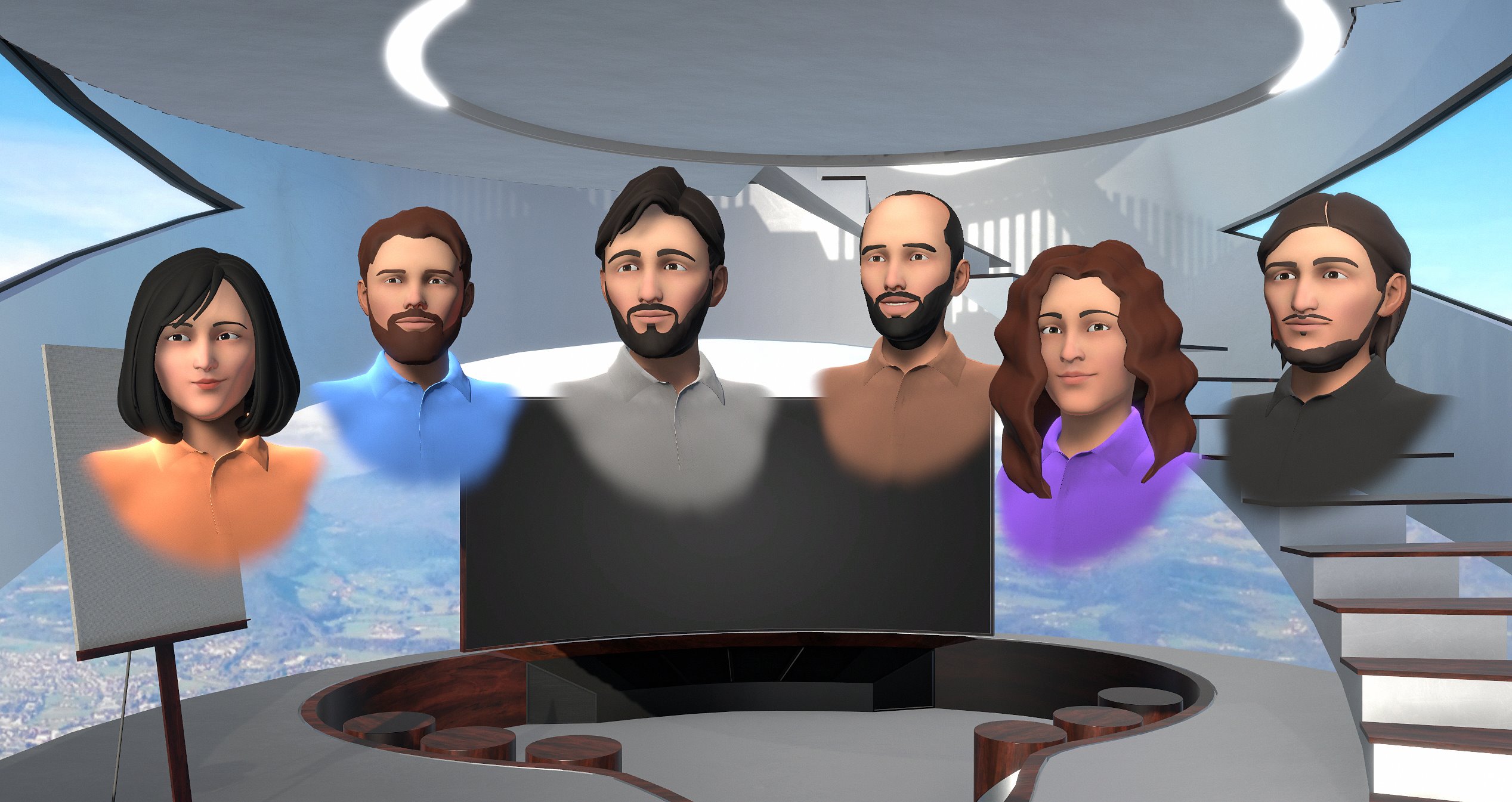 meetinvr Wolf 3D VR avatar virtual 2020