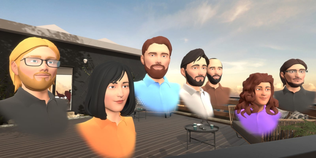 MeetinVR avatars 2019