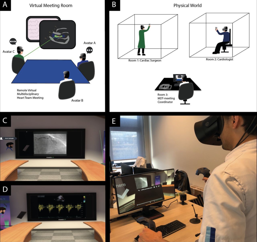Erasmus medical center healthcare virtual reality study
